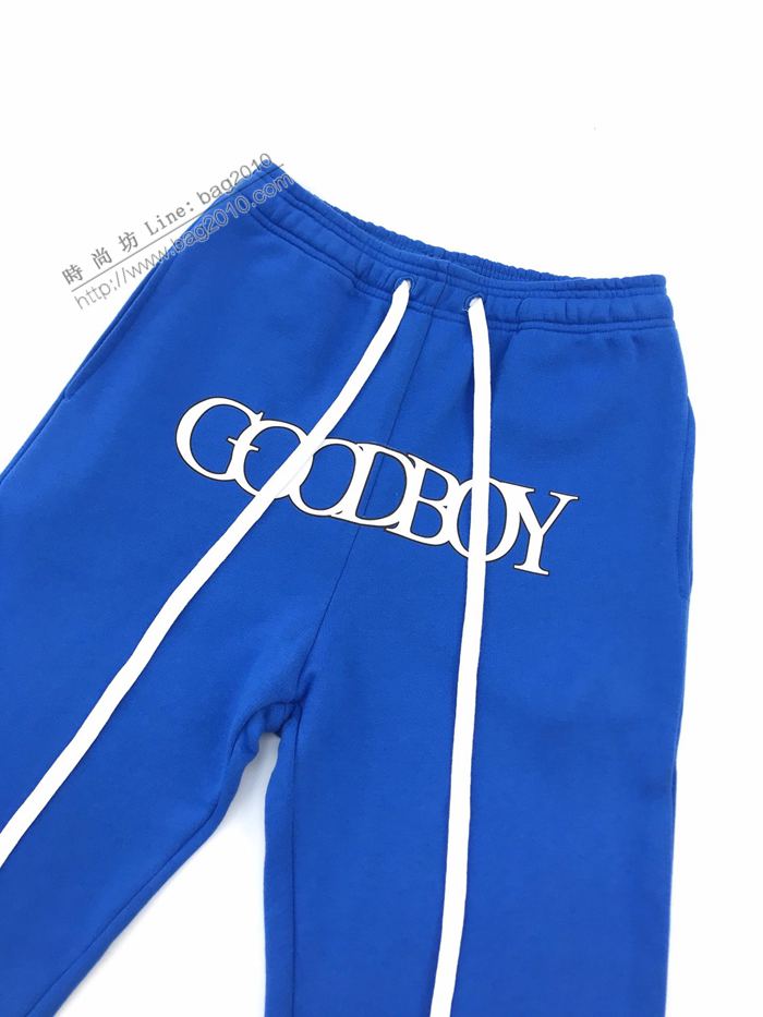 XOXOGOODBOY男裝 新款標誌性字母印花毛圈衛褲  ydi3197